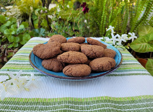 Una foto de Galletitas de chocolate y pimientas