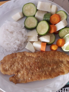 Una foto de Filete de pescado empanizado