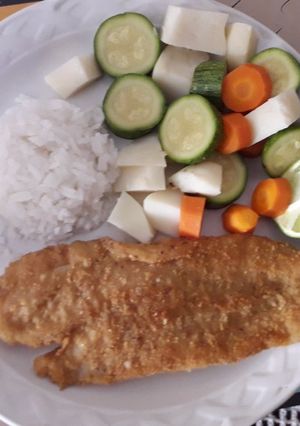 Una foto de Filete de pescado empanizado
