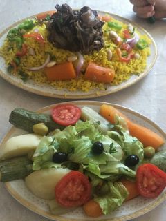 صورة لوصفة ارز بالخضار