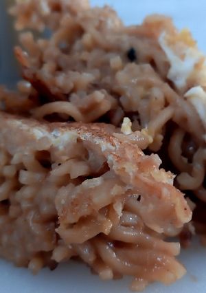 Foto resep Omelette Mie (cemilan tanggal tua 🤭)