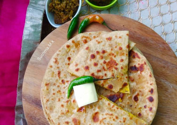 Chana dal ka paratha