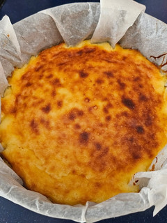 Una foto de Tarta de queso en airfryer