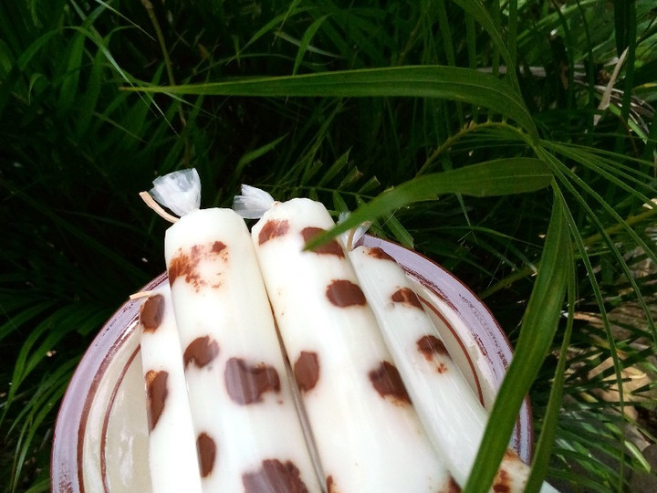 Cara Gampang Menyiapkan Es lilin susu choky, Enak