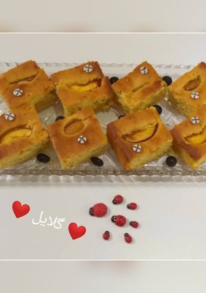 عکسی از دستور کیک شلیل 😋