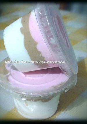 Foto resep Ice Cream Susu Homemade