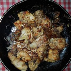 A picture of Marinated chicken.
