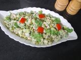 سالاد کینوا ولوبیا سفید