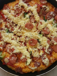 Foto resep 6. Pizza Teflon empuk