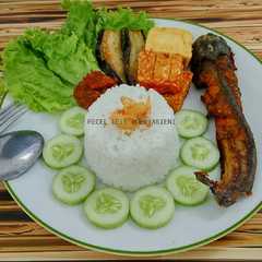 Foto resep Pecel Lele Sambal Terasi #sarapan #day3