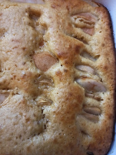 Una foto de Torta de peras fácil