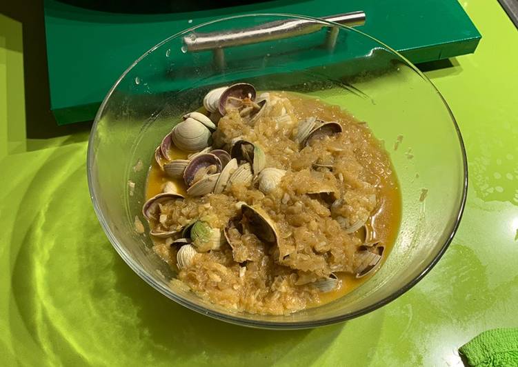 Almejas a la marinera en Thermomix rápidas 😀