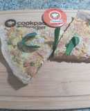 Tarta de cebolla de verdeo