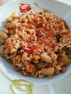 Mexikói rizses hús recept fotója