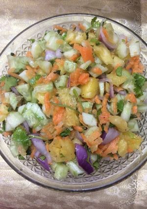 A picture of Pineapple salad.