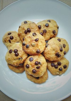 Foto resep Choco banana cookies