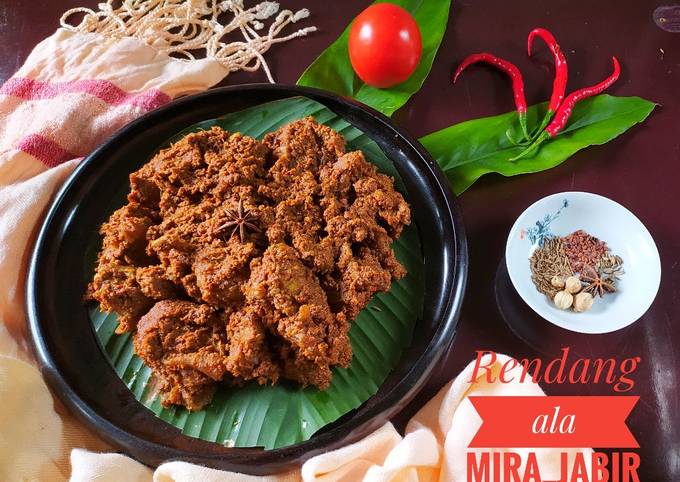 Rendang ala mira_jabir (500 g, metoda wajan dan magic com) #114