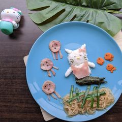 A picture of Stir-fry Vermicelli Recipe (Hello Kitty Mermaid - Be yourself!).