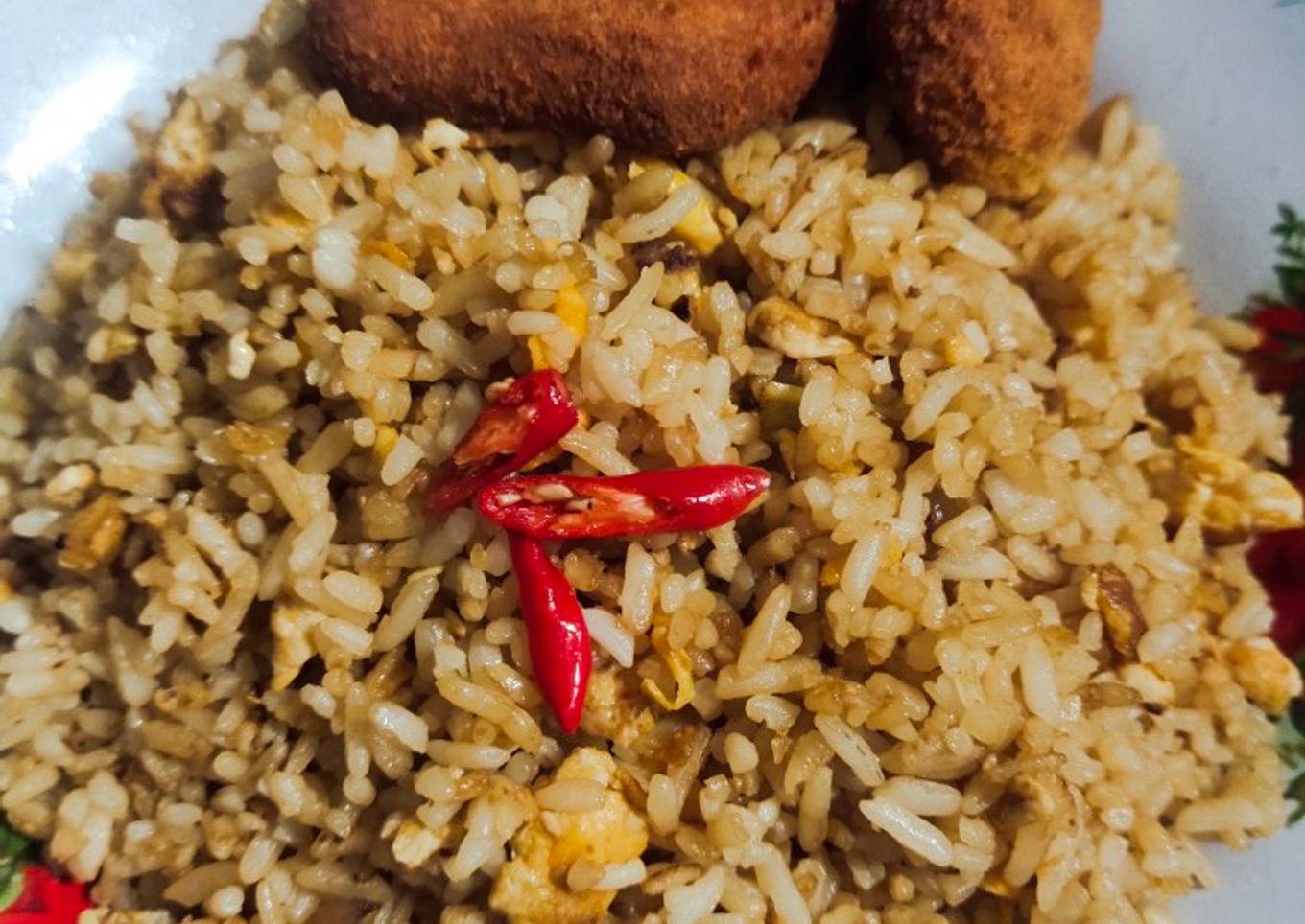 Nasi goreng sederhana favorit anak-anak