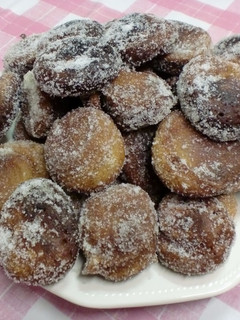 Una foto de Buñuelos de calabaza y canela