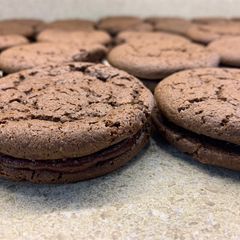 A picture of Cake mix cookies.