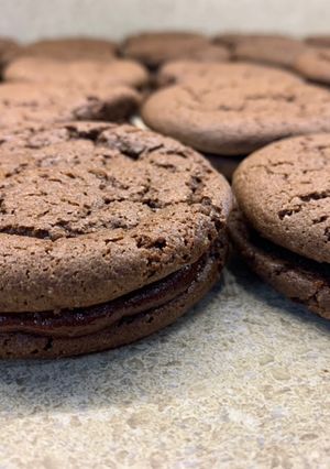 A picture of Cake mix cookies.