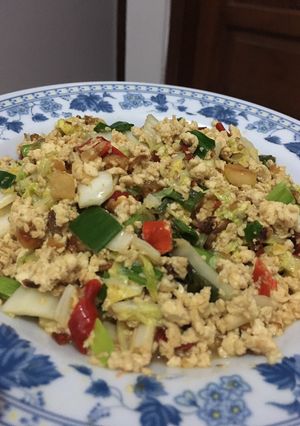 Foto resep Orak arik tahu sawi putih