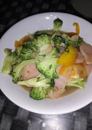 Foto resep Brokoli sosis saus tiram