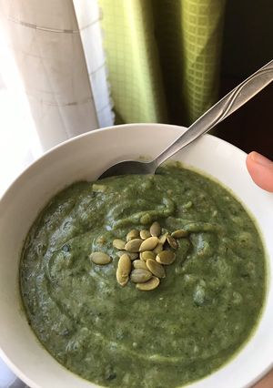 Una foto de Crema de verduras