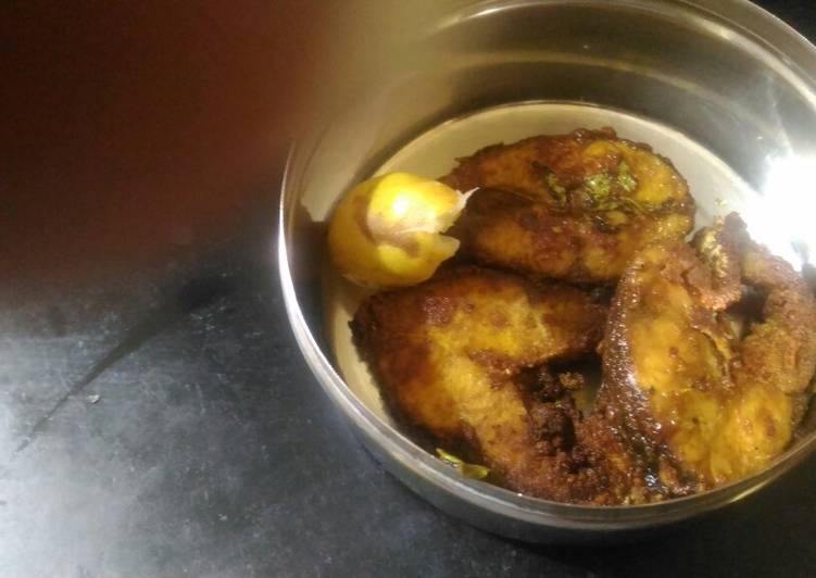 Steps to Prepare Speedy Lemon fish fry