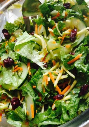 Una foto de Ensalada crudivegana