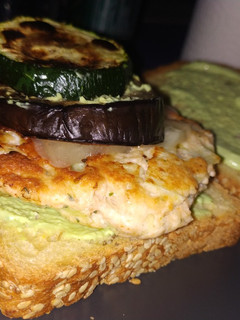 Una foto de Hamburguesas de salmón ahumado