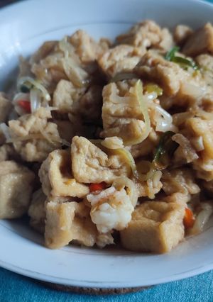 Foto resep Tumis Praktis Tahu Putih