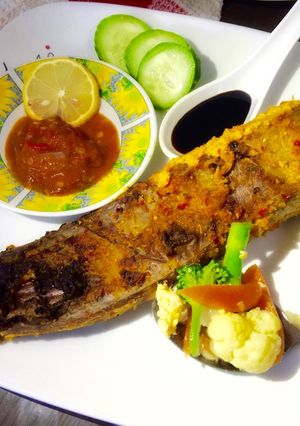 Foto resep Ikan pari bakar