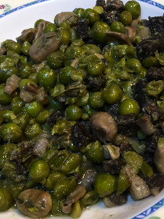 Una foto de Guisantes estofados