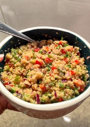 Una foto de Ensalada de Cuscús 🫶🏼
