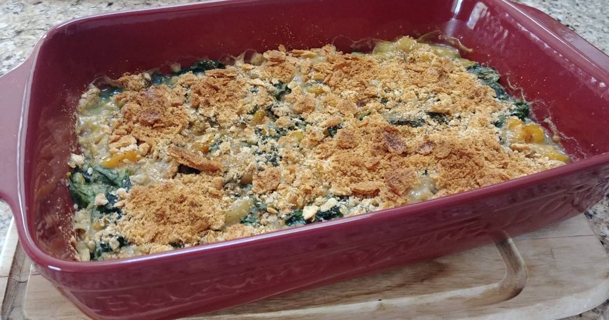 Vegan Spinach Cassarole