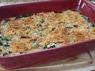 Vegan Spinach Cassarole