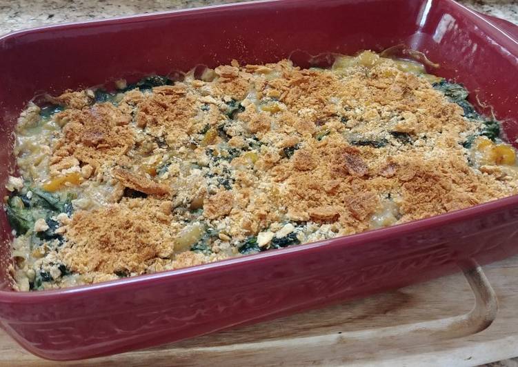 Vegan Spinach Cassarole