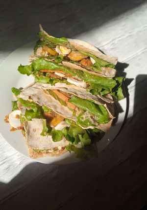 A picture of Pita pocket.
