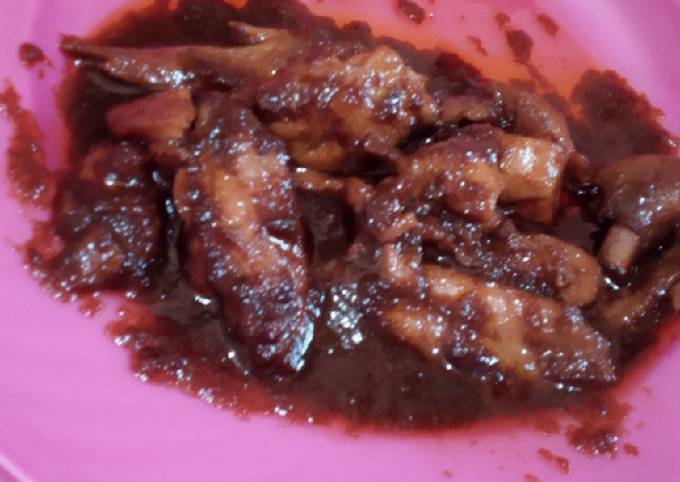 Krengsengan Ayam/Ayam Kecap MPASI 4 kuadran