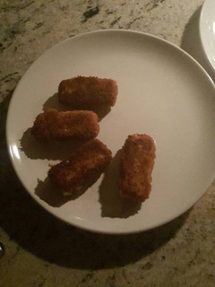 A picture of Homemade Mozzarella Sticks.