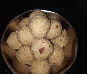 Latest Recipe Rava coconut laddu Delicious Nutritious