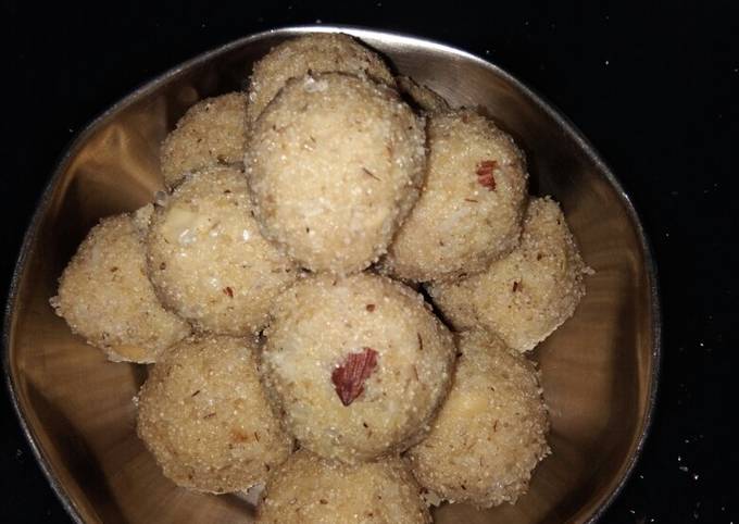 Easiest Way to Prepare Speedy Rava coconut laddu