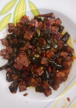 Foto resep Tempe pedes manis cabe ijo