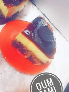 صورة لوصفة كيكة الكراميل 😋