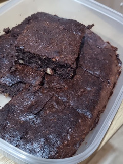 Una foto de Brownie sin azúcar