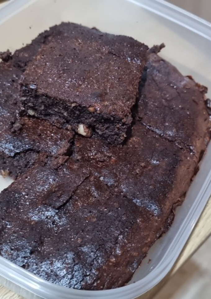 Una foto de Brownie sin azúcar