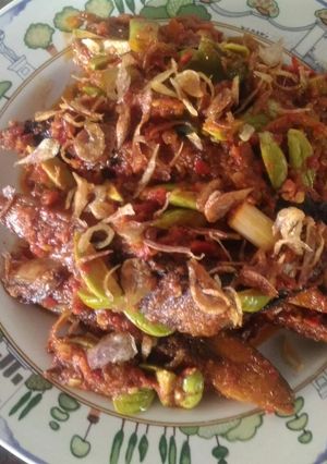 Foto resep Tongkol balado petai