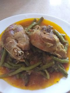 صورة لوصفة لوبيا ماشطو باللحم